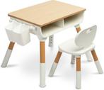 Kinderstoel met Tafel - Kinderstoeljes voor Peuter met Kinde, Kinderen en Baby's, Kinderkamer | Tafels en Stoelen, Nieuw, Tafel(s)