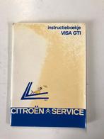 CITROËN VISA GTI - Instructieboekje - Nederlandstalig, Auto diversen, Handleidingen en Instructieboekjes, Ophalen of Verzenden