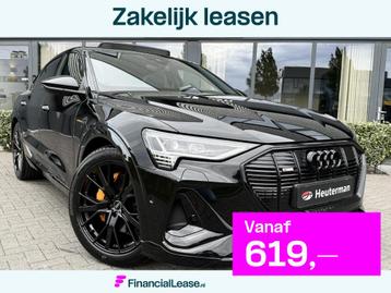 Audi e-tron Sportback 50 Quattro Sportback Black Ed. Panodak beschikbaar voor biedingen