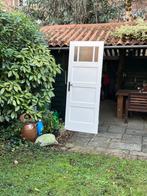 Paneeldeur jaren ‘30    (Met ruitjes), Ophalen, Gebruikt, Minder dan 80 cm, Binnendeur