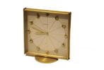 Jaeger LeCoultre - Tafelklok - 8 dagen reserve - Messing, Ophalen of Verzenden, Gebruikt, Analoog, Wekker of Tafelklok