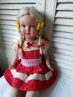 Antieke pop, lief brocante unica meisje, Ophalen, Gebruikt, Pop
