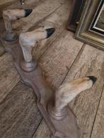 Oude stoere kapstok met herten pootjes, Wandkapstok, Heikant 21 Kaatsheuvel, Belle Vieille Brocante, Ophalen of Verzenden