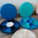 Tupperware party/hapjes/tapasschaal, serveerschaal, dienblad, Huis en Inrichting, Ophalen of Verzenden, Gebruikt, Wit, Schaal