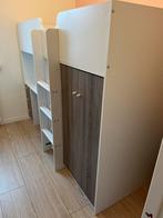 Nette hoogslaper met bureau, kast en speelruimte, Ophalen, Zo goed als nieuw, Hoogslaper