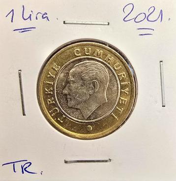 Turkije 1 Lira 2021 beschikbaar voor biedingen