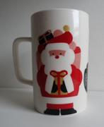 Mok XL, kerstman, d 8,5 cm, h 14,5 cm Monoprix, Ophalen of Verzenden, Nieuw