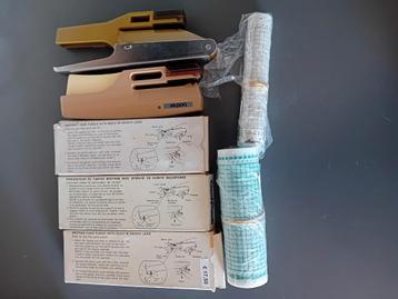 5 x ponstang plus 2 rollen ponskaarten  beschikbaar voor biedingen