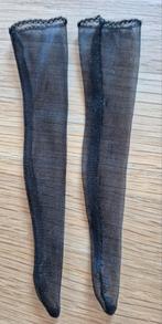 Vintage Barbie 60s zwarte kousen, Ophalen of Verzenden, Gebruikt, Accessoires