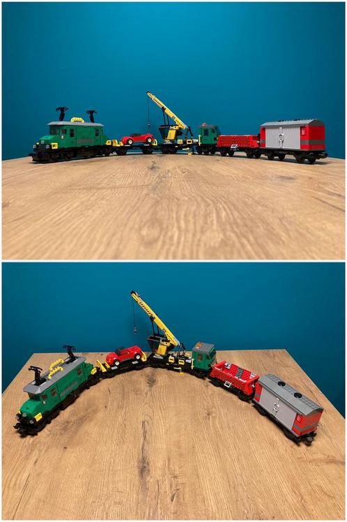 Lego set 7898 Cargo Train Deluxe (vrachttrein), Kinderen en Baby's, Speelgoed | Duplo en Lego, Gebruikt, Ophalen