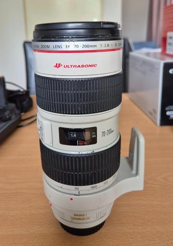 Canon zoomlens EF 70-200mm 1:2,8 L USM  beschikbaar voor biedingen
