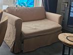Ikea slaapbank tekoop. Hoezen wasbaar, Ophalen of Verzenden, Zo goed als nieuw, Tweepersoons, Minder dan 150 cm