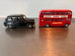 Londen taxi en dubbeldekker bus, Gebruikt, Ophalen of Verzenden, Auto