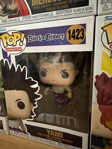 Funko pop Yami - Black clover - 1423 beschikbaar voor biedingen