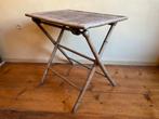 sfeervolle Klaptafel Bijzettafel Faux Bamboe Frans, Antiek en Kunst, Antiek | Meubels | Tafels, Ophalen of Verzenden