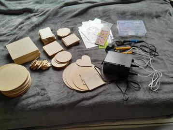 Pyrografie/Houtbranden Complete Set beschikbaar voor biedingen