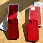 iPhone 13 rood inclusief hoesje, Telecommunicatie, Mobiele telefoons | Apple iPhone, Ophalen, 128 GB, IPhone 13, Zo goed als nieuw