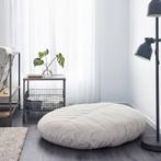 Ikea Dihult Poef/Zitkussen, Huis en Inrichting, Zitzakken, Ophalen, Zo goed als nieuw, Wit