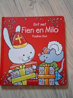 Sint met Fien en Milo - Pauline Oud, Ophalen of Verzenden, Zo goed als nieuw, 2 tot 3 jaar, Uitklap-, Voel- of Ontdekboek
