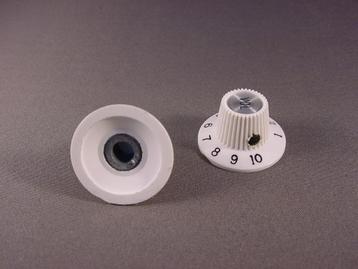 Fender vintage NOS knop wit o.a. Jazzmaster beschikbaar voor biedingen