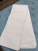 Lap stof linnen katoen Toile Metis fleur bleue 17 (MM4), 120 cm of meer, Ophalen of Verzenden, Linnen, Nieuw