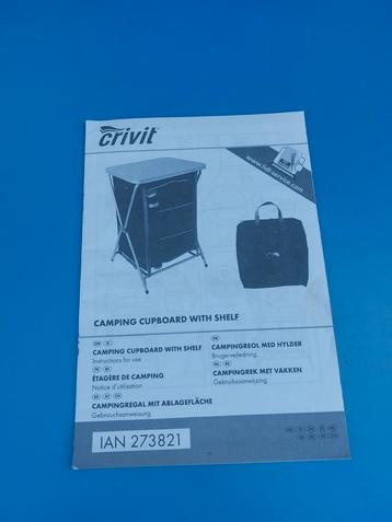 Campingkastje - merk Crivit beschikbaar voor biedingen