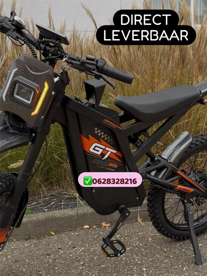 OUXI GT2000 Elektrische crossmotor Bj 2025 - surron 2000W-, Fietsen en Brommers, Brommers | Crossbrommers, Nieuw, Ophalen