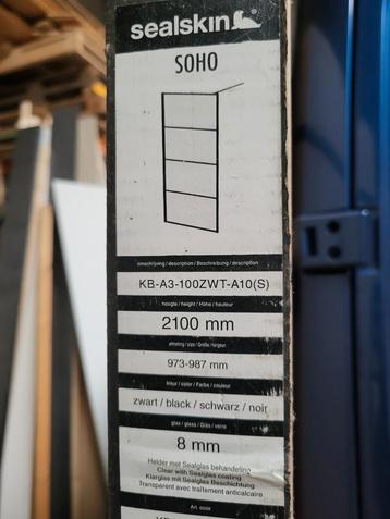 Nieuw Sealskin Soho Douchescherm beschikbaar voor biedingen