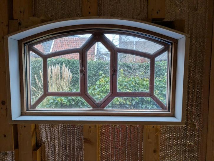 2 Gietijzeren stalramen incl. extra HR glas - Perfecte staat, Doe-het-zelf en Verbouw, Glas en Ramen, Zo goed als nieuw, Gevelraam of Ruit