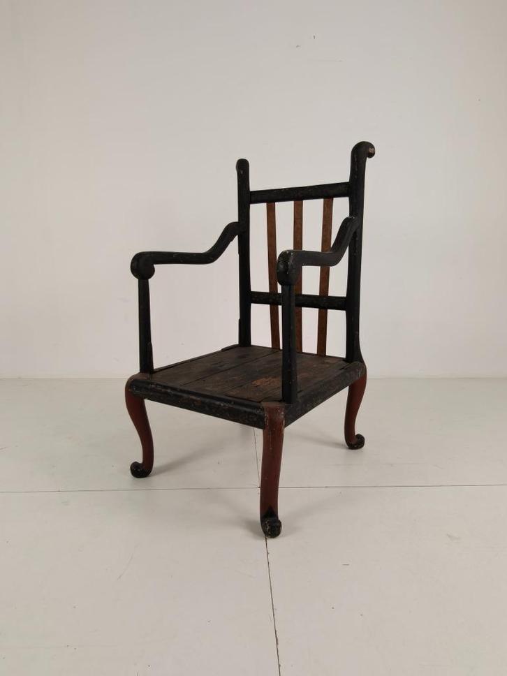 Chinoiserie Engelse Fauteuil – Circa 1900, Antiek en Kunst, Antiek | Meubels | Stoelen en Banken, Ophalen