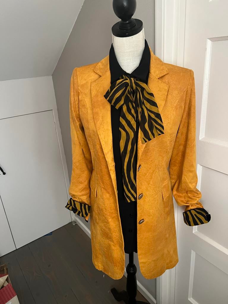 Helena Hart Blazer Maat S - Stijlvol en Elegant, Ophalen, Geel, Zo goed als nieuw, Jasje