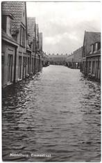 Kaart Middelburg Emmastraat Inundatie 1944-1945 Oorlog WO2, Verzamelen, Ansichtkaarten | Nederland, Ophalen of Verzenden, 1940 tot 1960