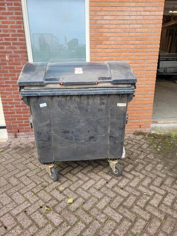 vuilcontainer afval vuil container 1100 liter beschikbaar voor biedingen