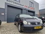 Volkswagen Polo 1.4 55KW 2004 Zwart, Voorwielaandrijving, 74 pk, Beige, 4 cilinders