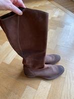 Bruine leren laarzen maat 38, Kleding | Dames, Schoenen, Hoge laarzen, Bruin, Ophalen of Verzenden, Zo goed als nieuw
