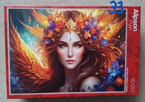 9 Diverse puzzels 1 x gelegd z.g.a.n. 1000st, Hobby en Vrije tijd, Denksport en Puzzels, Zo goed als nieuw, Legpuzzel, 500 t/m 1500 stukjes