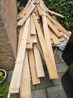 Essenhouten planken, Doe-het-zelf en Verbouw, Hout en Planken, Plank, Gebruikt, Minder dan 25 mm, Ophalen