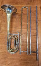 W. Zuber Barmen Bb/F Tenor Trombone, Ophalen of Verzenden, Gebruikt, Tenor