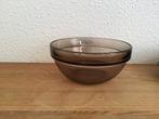 7 rookglas schaaltjes., Huis en Inrichting, Ophalen of Verzenden, Zo goed als nieuw, Glas