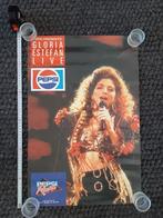 Poster Gloria Estefan uitgave Pepsi, Ophalen, Rechthoekig Staand, Zo goed als nieuw, A1 t/m A3