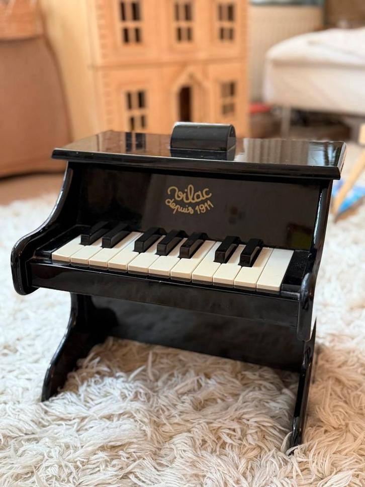 Vilac kinder piano, Muziek en Instrumenten, Piano's, Zo goed als nieuw, Wit, Ophalen