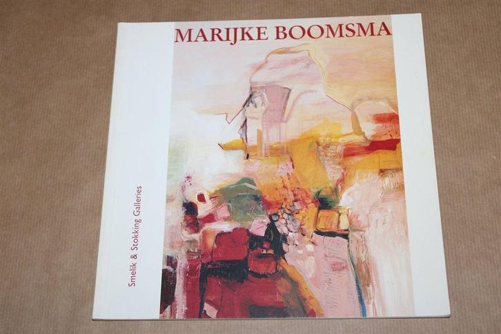 Marijke Boomsma. Recent werk. Smelik & Stokking 1990., Boeken, Kunst en Cultuur | Beeldend, Gelezen, Schilder- en Tekenkunst, Ophalen of Verzenden