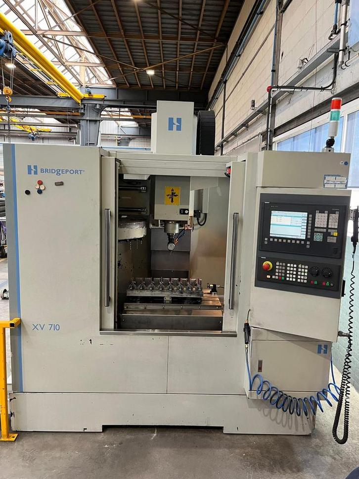 Bridgeport XV 710 CNC Bewerkingscentrum, Doe-het-zelf en Verbouw, Draaibanken, Zo goed als nieuw, Freesbank, 500 tot 1000 mm, Computergestuurd (Cnc)