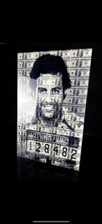 Unieke Maffia plexiglas schilderij