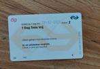 NS 1 dag Vrij Reizen december - evt 2 beschikbaar. 35,- p.s., Tickets en Kaartjes, Eén persoon, Trein, Algemeen kaartje