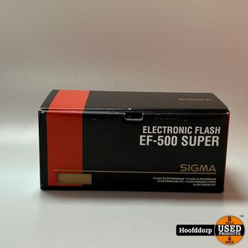 Sigma Electronic Flash EF-500 Super beschikbaar voor biedingen