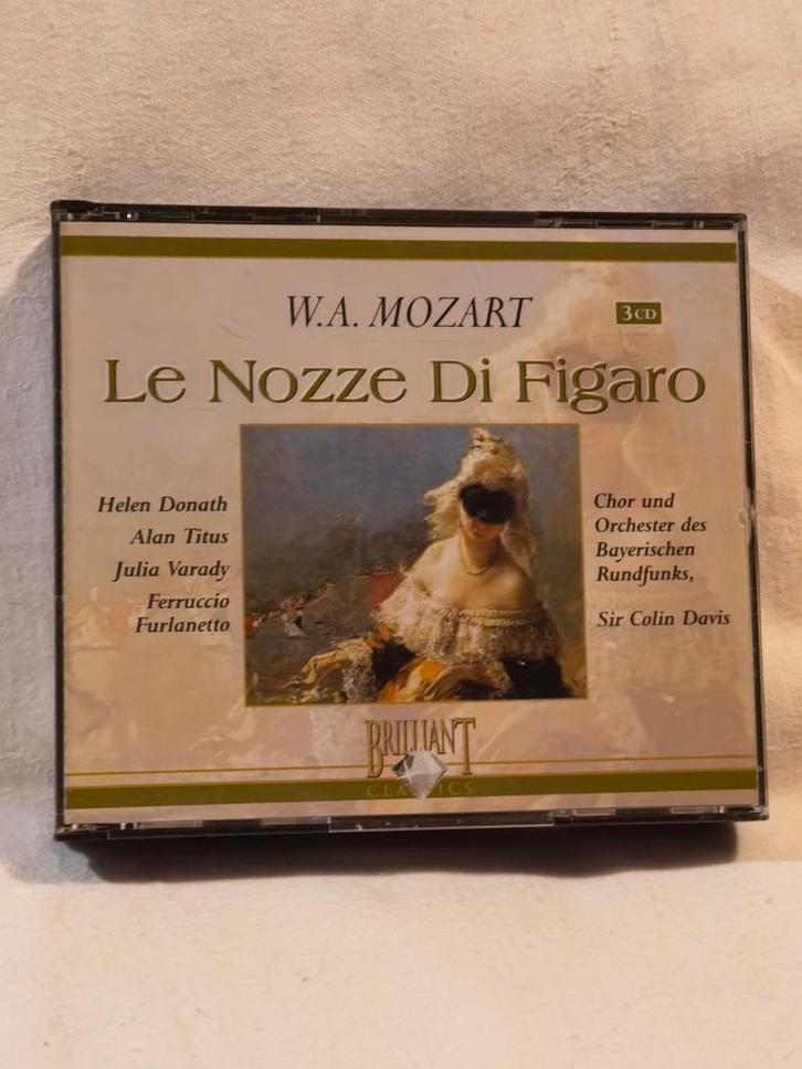 W.A. Mozart - Le Nozze di Figaro (3 cd's), Cd's en Dvd's, Cd's | Klassiek, Gebruikt, Opera of Operette, Classicisme, Met libretto