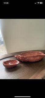 Set van 2 Schelpvormige Schaaltjes, Huis en Inrichting, Woonaccessoires | Schalen en Manden, Porselein of Keramiek, Schaal, Nieuw