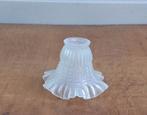 Matglazen lampenkapje rokkapje, Ophalen of Verzenden, Zo goed als nieuw, Minder dan 25 cm, Vintage