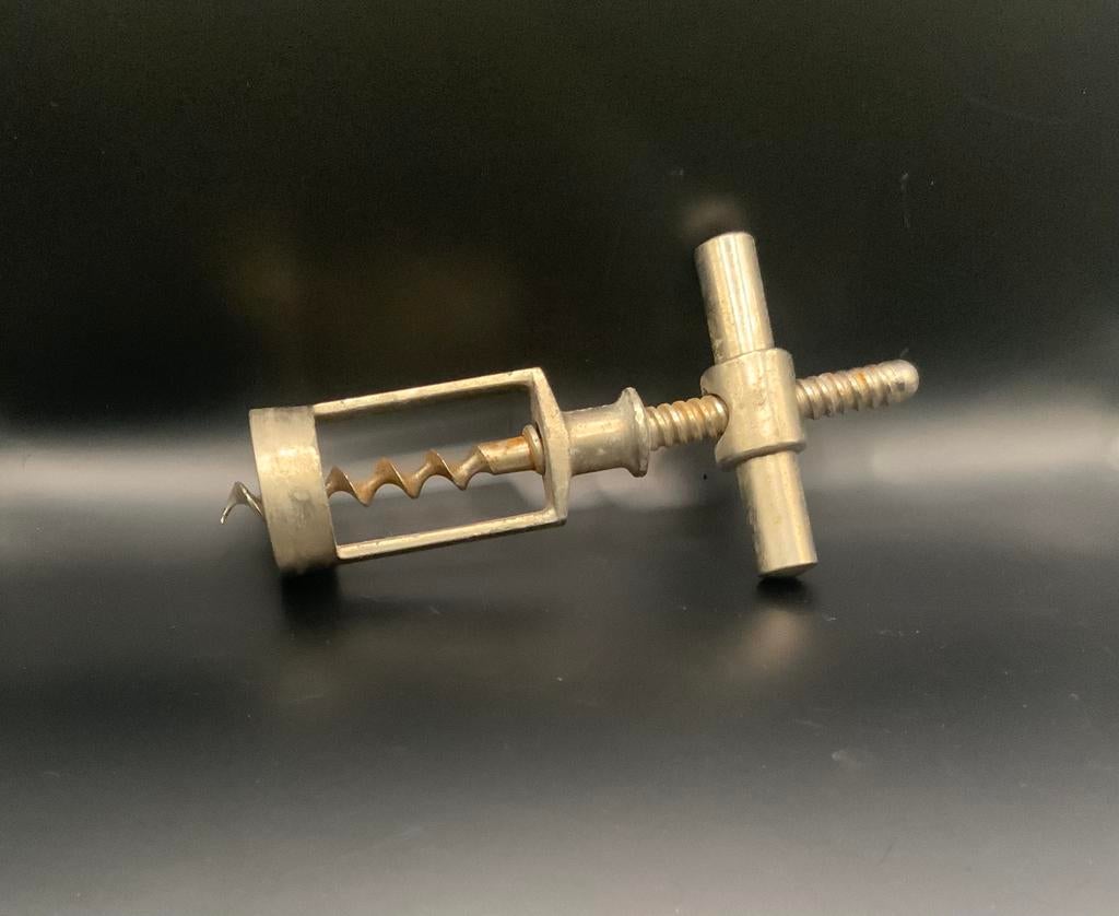 Oude ijzeren kurkentrekker, Antiek en Kunst, Ophalen of Verzenden